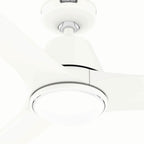 Hunter 52820 Matte White 60in Aeronaut - Matte White Image 2