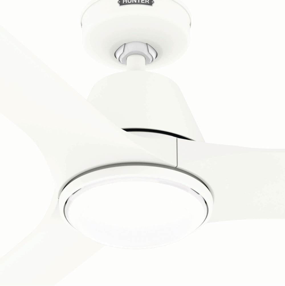 Hunter 52820 Matte White 60in Aeronaut - Matte White Image 2
