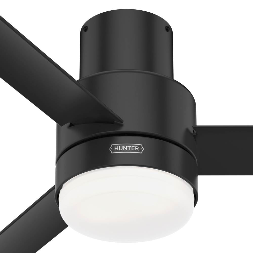 Hunter 51330 Matte Black 52in Gilmour - Flat Matte Black Image 7
