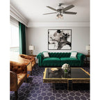 Hunter Bennett 52'' Bennett-brushed Nickel
