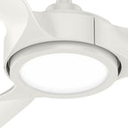 Hunter 53643 Fresh White Zentech 3 Blade Indoor/outdoor Smart Fan 44in - Fresh White Image 2