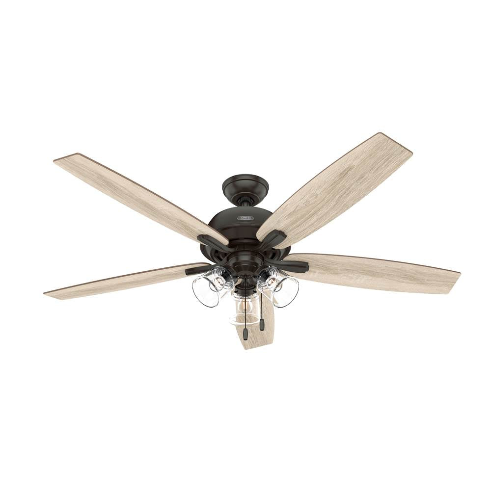 Hunter 52349 Noble Bronze 60 Inch Dondra Noble Bronze Ceiling Fan With Led Light Kit And Pull Chain Image 5