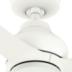 Hunter 52812 Matte White 60 Inch Mazzini Matte White Image 3