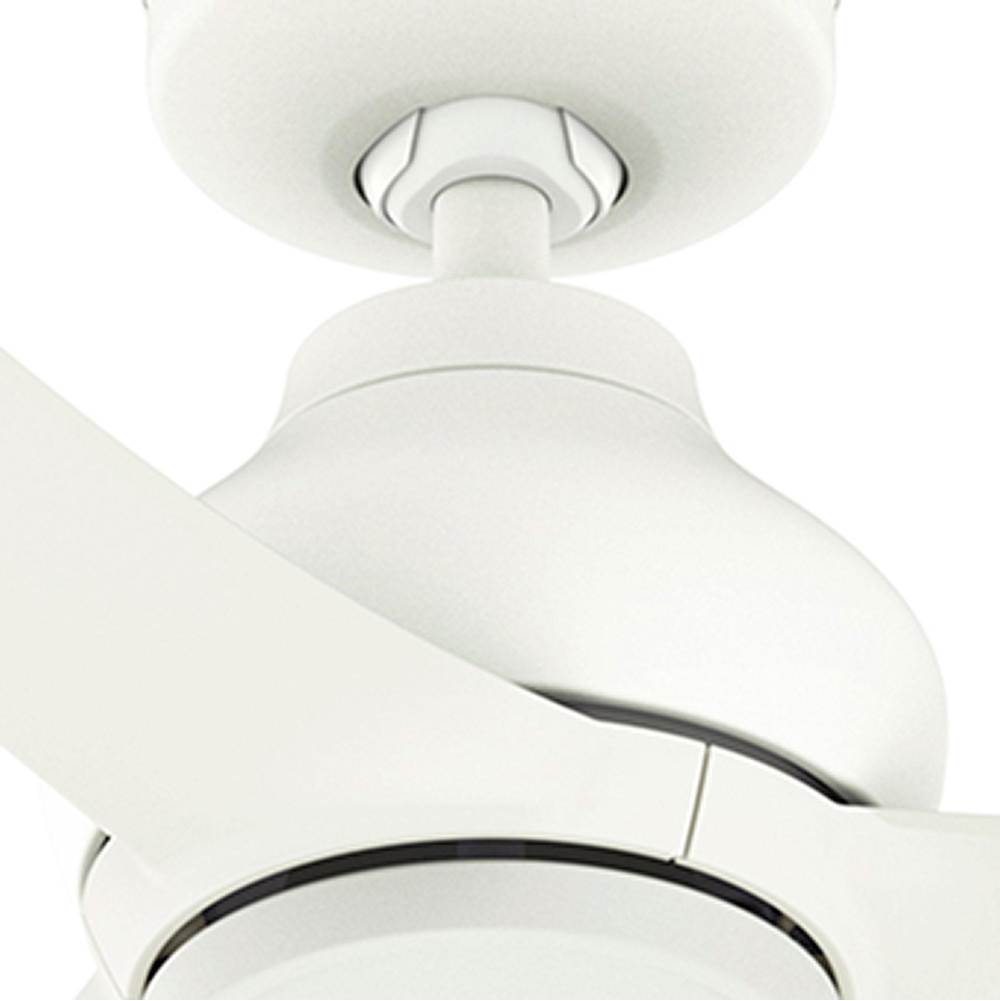 Hunter 52812 Matte White 60 Inch Mazzini Matte White Image 3