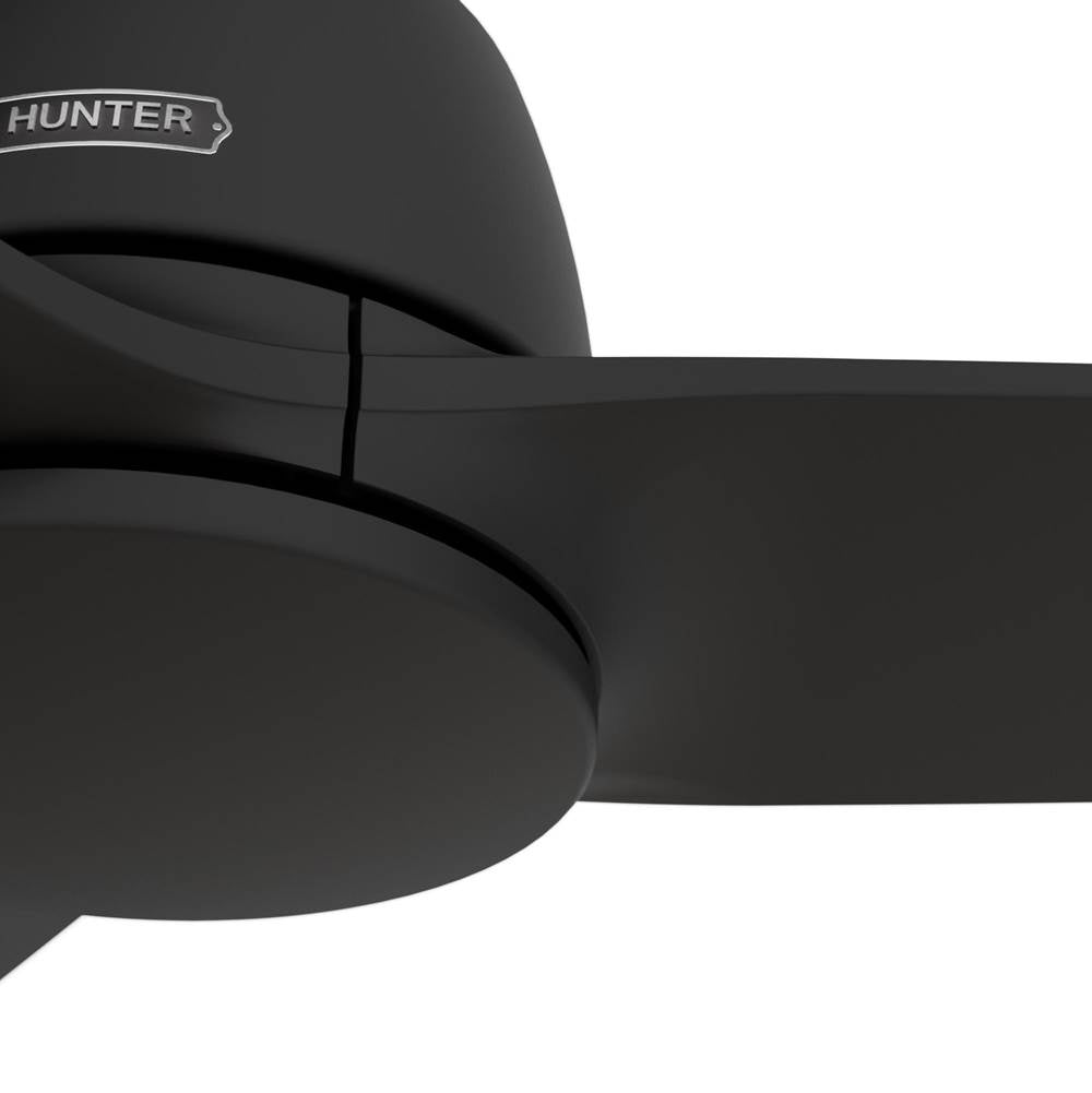 Hunter 52606 Matte Black 52 Inch Malden - Matte Black Image 4