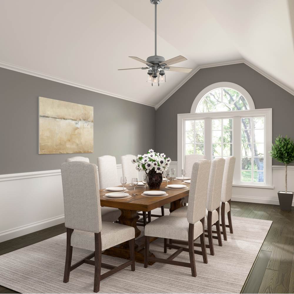 Hunter 50649 Matte Silver Hartland 44'' -matte Silver Image 3