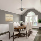 Hunter 50649 Matte Silver Hartland 44'' -matte Silver Image 3