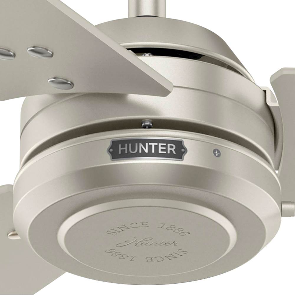 Hunter 59291 Matte Nickel 52 Inch Cassius Matte Nickel Image 7
