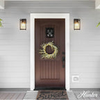 Hunter 46066 Matte Black Astwood Outdoor 1 Light Small Wall Light Black Image 7