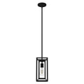Hunter 19755 Natural Iron Doherty 1 Light Mini Pendant Image 1