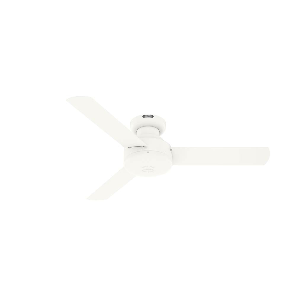 Hunter 52402 Matte White 44in Presto Lp - Matte Fresh White Image 1