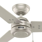 Hunter 59291 Matte Nickel 52 Inch Cassius Matte Nickel Image 3