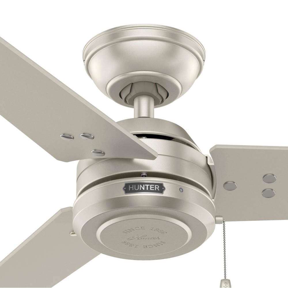 Hunter 59291 Matte Nickel 52 Inch Cassius Matte Nickel Image 3