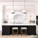 Hunter 19702 Matte Black Shade Chandelier Image 4