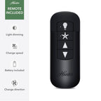 Hunter 52311 Matte Black 52 Inch Wifi Techne Matte Black Ceiling Fan With Led Light Kit And Handheld Remote Image 2