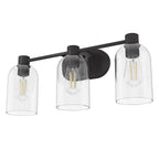 Hunter 19712 Noble Bronze Hunter Lochemeade Noble Bronze 3 Light Vanity Wall Light Fixture Image 1