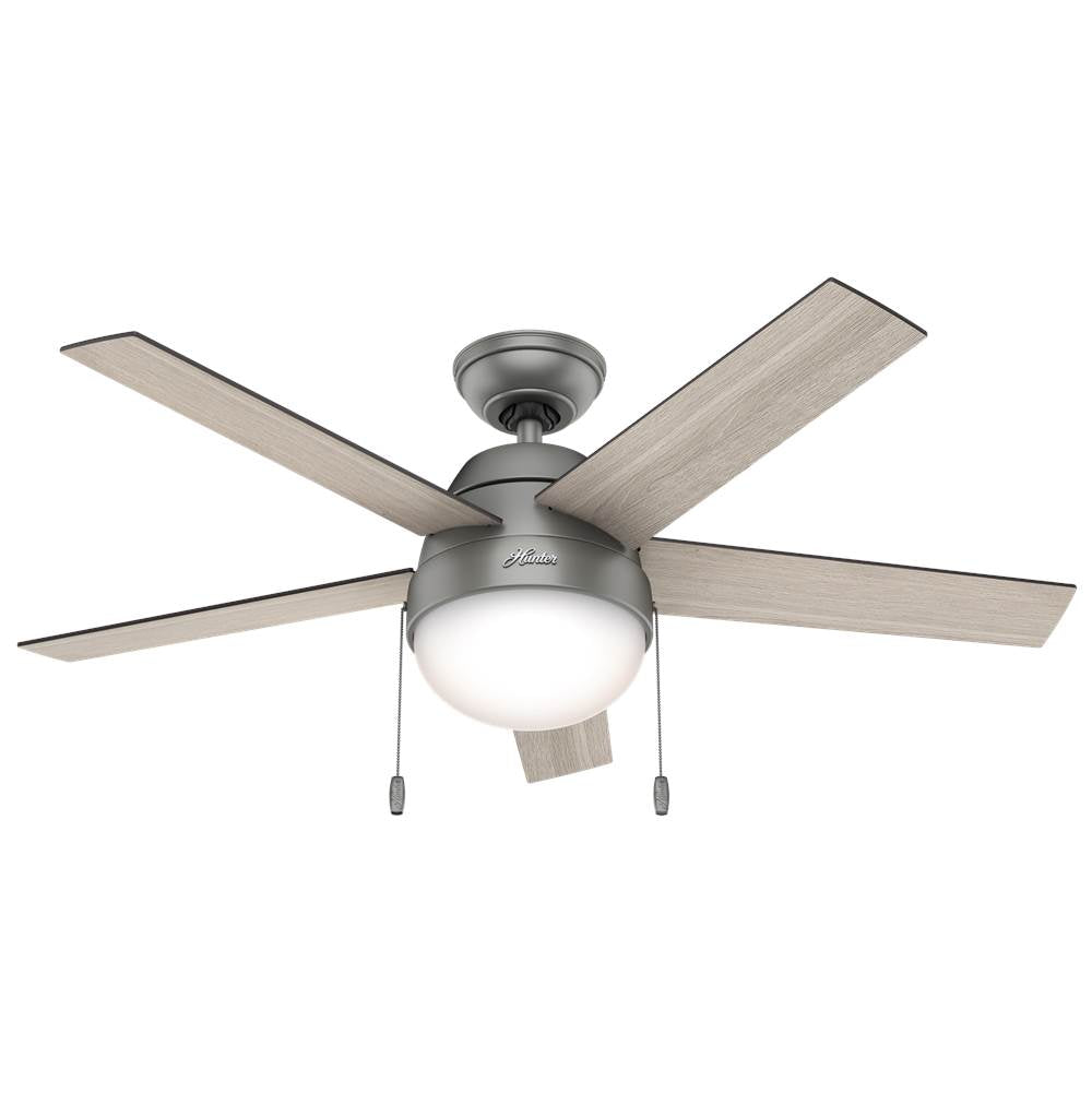Hunter 59267 Matte Silver 46'' Anslee-matte Silver Image 1