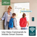 Hunter 99982 Fresh White Huntersmart Smart Wall Panel Image 7