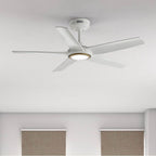 Hunter 53641 Fresh White Zentech 5 Blade Indoor/outdoor Smart Fan 44in - Fresh White Image 5