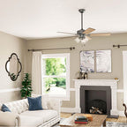 Hunter  3 Led Light Kit Brushed Nickel