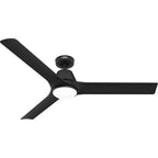 Hunter 52817 Matte Black 60in Aeronaut - Matte Black Image 1