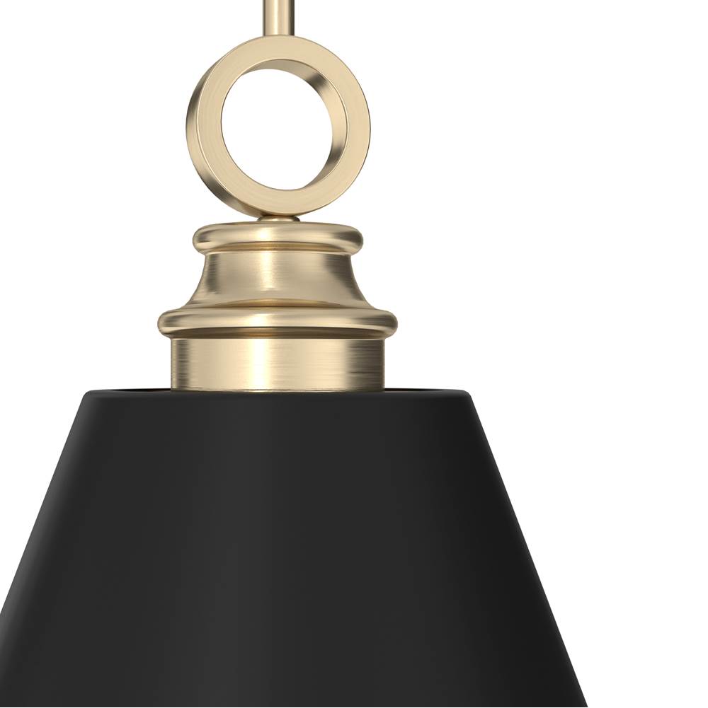 Hunter Klein 3 Light Metal Pendant 16 Inch