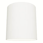 Hunter 13126 White Canoga White 1 Light Small Flush Mount Ceiling Light Fixture Image 1