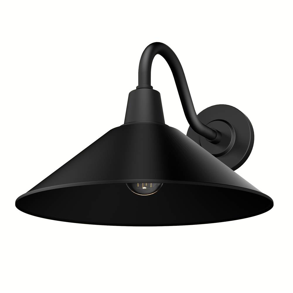 Hunter 46020 Matte Black Skyflow Matte Black 1 Light Medium Image 1