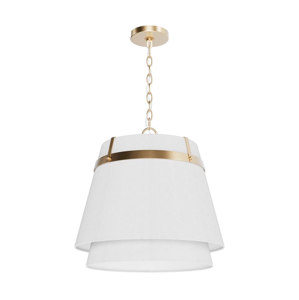 Hunter 48160 Alturas Gold Ada Lee 1 Light Large Pendant Gold Image 1