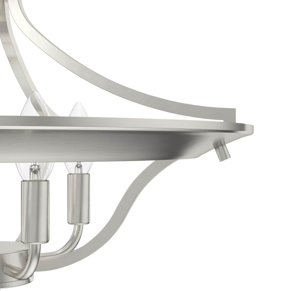 Hunter Perch Point Perch Point 4 Light Semi-flush Mount