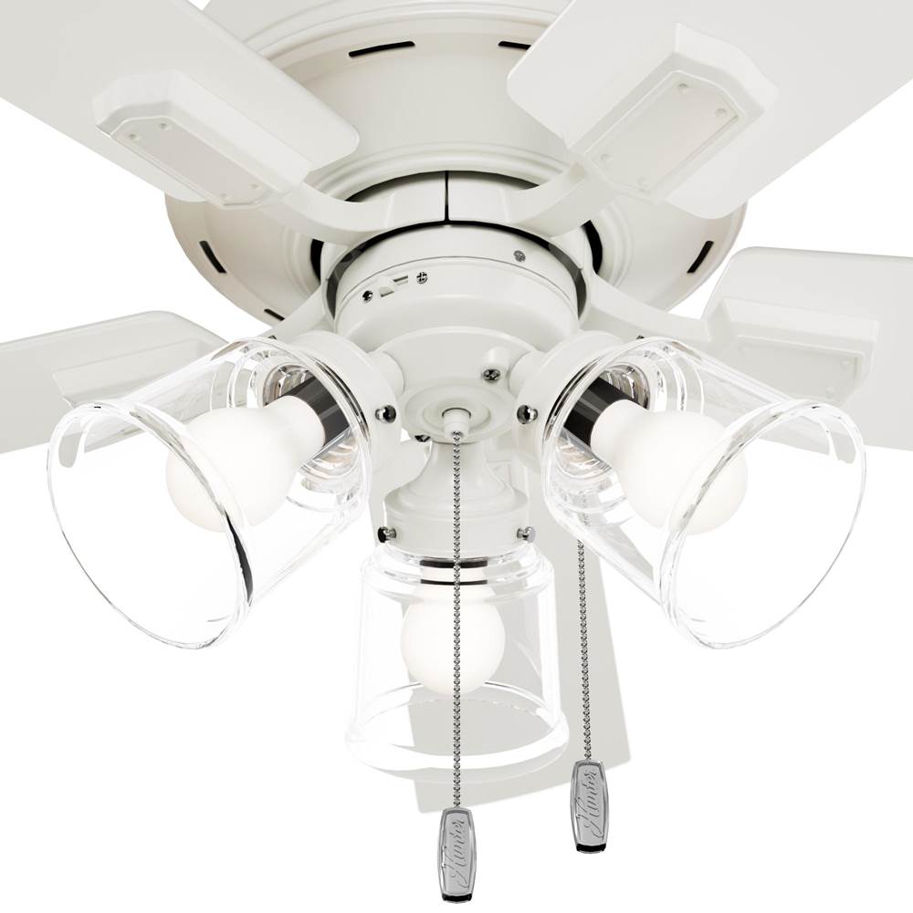 Hunter Crestfield 52in Crestfield He - Fresh White