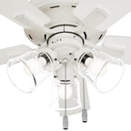 Hunter Crestfield 52in Crestfield He - Fresh White