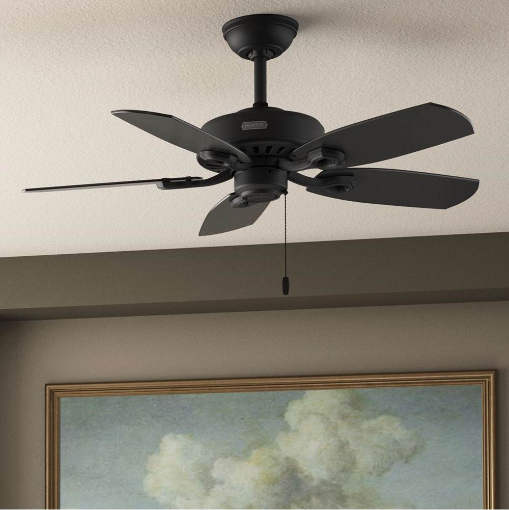 Hunter 53485 Matte Black 42 Inch Builder Elite Matte Black Image 9