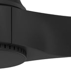 Hunter 52997 Matte Black 60 Inch Mosley Energy Star Matte Black Damp Rated Ceiling Fan And Wall Control Image 7