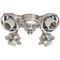 Hunter 99146 Brushed Nickel Four-light Brushed Nickel Fitter Image 1