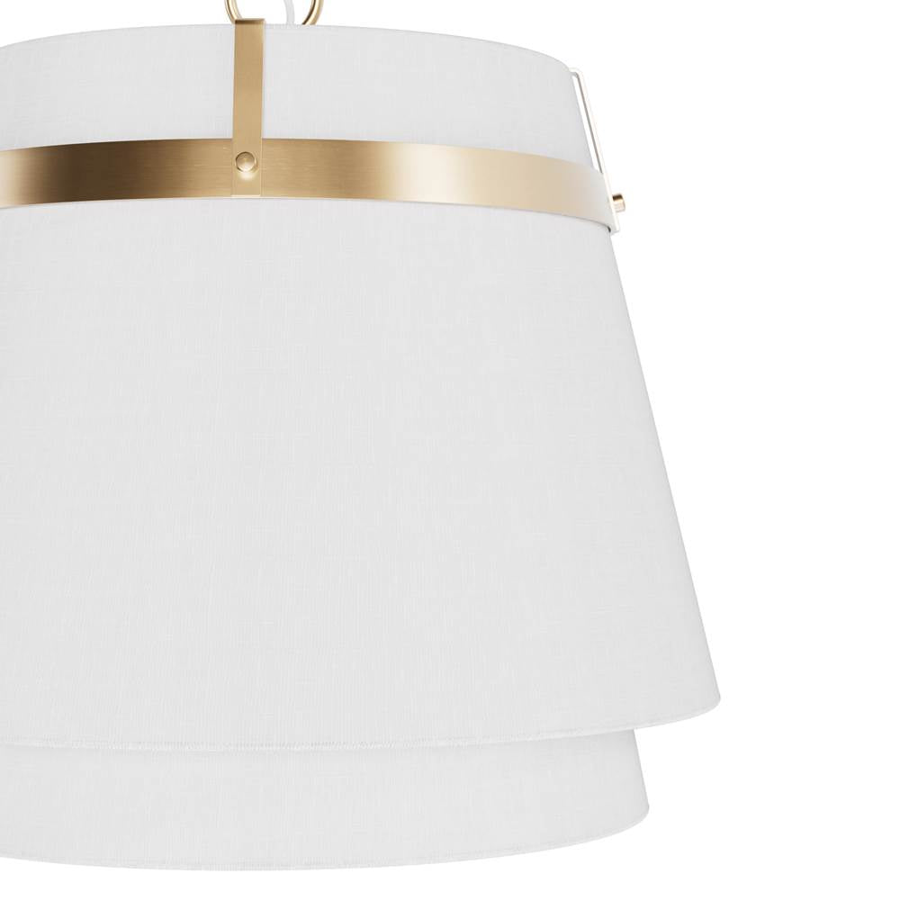 Hunter 48160 Alturas Gold Ada Lee 1 Light Large Pendant Gold Image 2