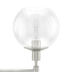 Hunter 19766 Brushed Nickel Xidane 4 Light Vanity Image 5