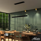 Hunter 13122 Matte Black Canoga Matte Black 1 Light Large Chandelier Ceiling Light Fixture Image 5