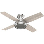 Hunter 59335 Brushed Nickel 44 Inch Dempsey Lp Brushed Nickel Image 3