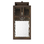 Hunter 46045 Matte Bronze Aspenbrook Outdoor 1 Light Large Wall Light Bronze Image 1