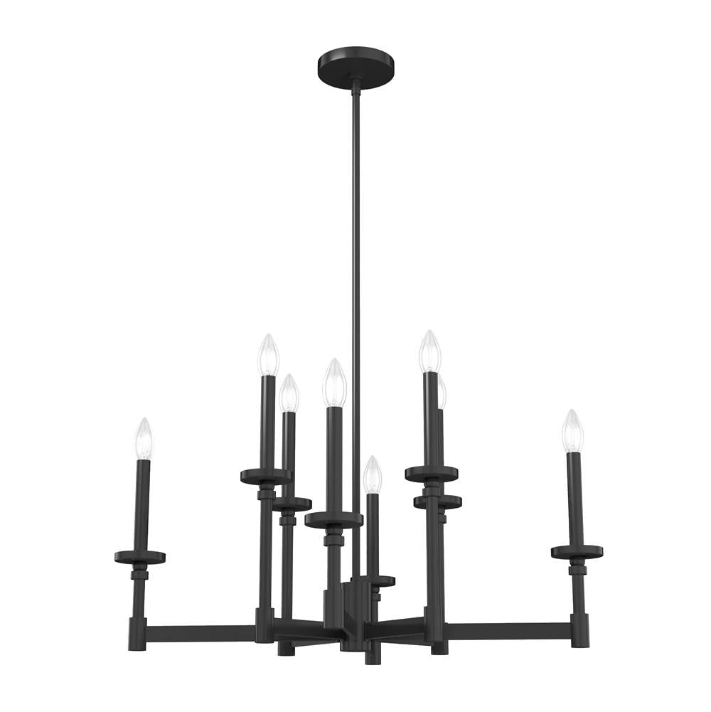 Hunter Briargrove 30'' 2tier Chand Matte Black