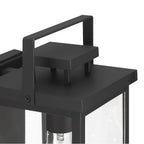 Hunter 46051 Matte Black Hunter Timbergrove Matte Black With Clear Glass 1 Light Image 4