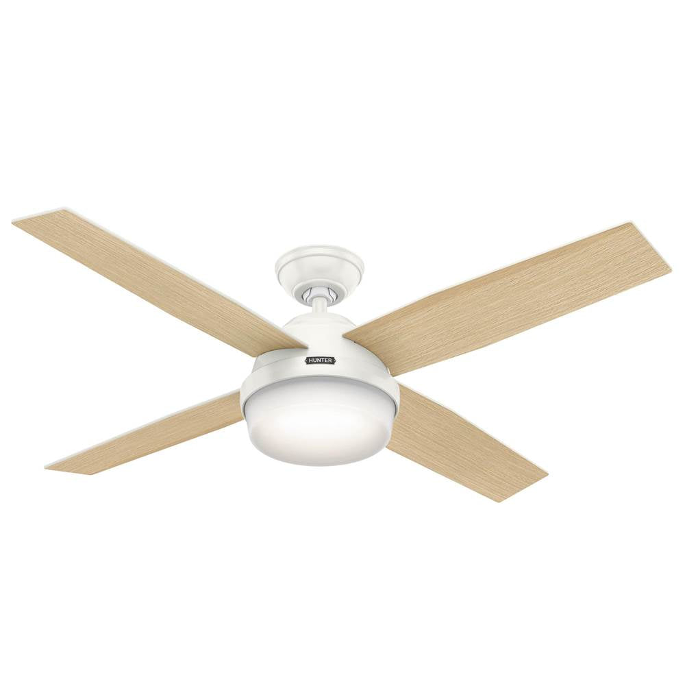 Hunter 59217 Fresh White 52'' Dempsey-fresh White Image 1