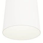 Hunter Canoga White 1 Light Small Flush Mount Ceiling Light Fixture