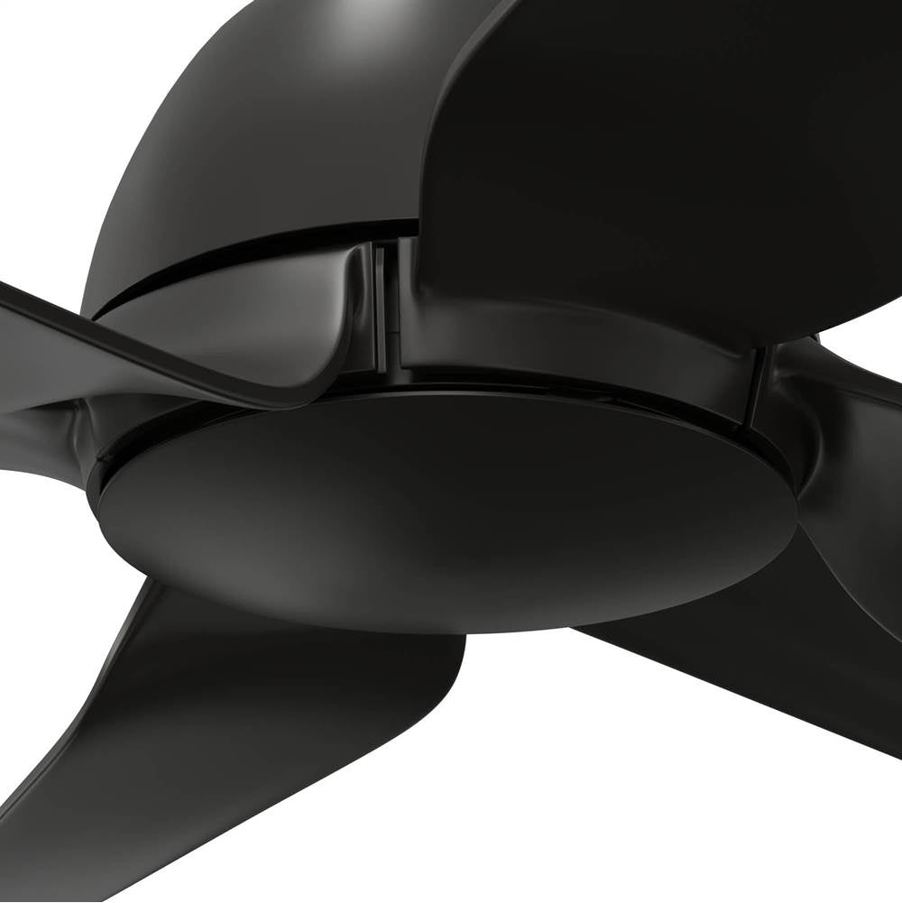 Hunter 50430 Flat Matte Black 52 Inch Airstack Matte Black Image 5