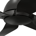 Hunter 50430 Flat Matte Black 52 Inch Airstack Matte Black Image 5