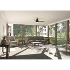 Hunter 51330 Matte Black 52in Gilmour - Flat Matte Black Image 2
