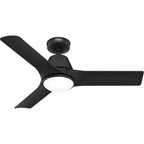 Hunter 52881 Matte Black 44 In Aeronaut - Matte Black Image 1