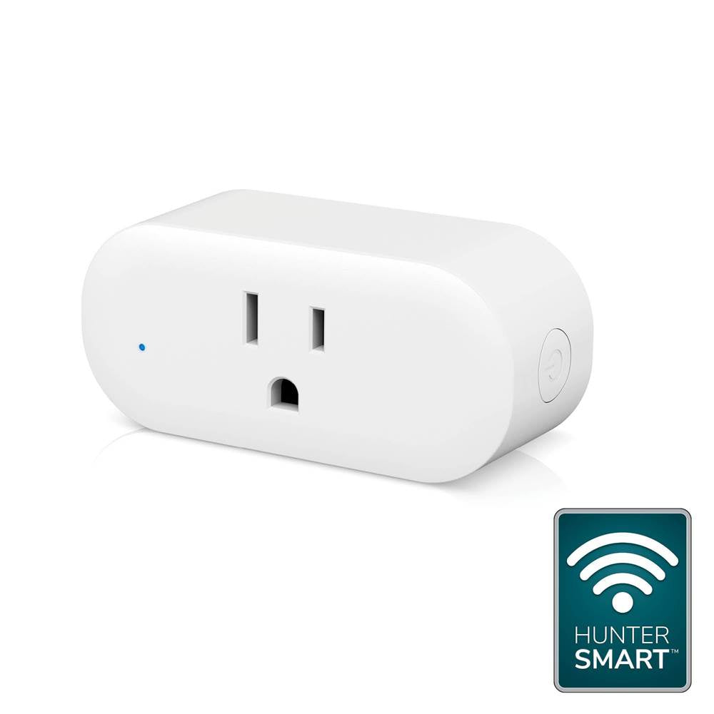 Hunter 99983 Fresh White Huntersmart Smart Plug Image 1