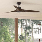 Hunter 53649 Premier Bronze 60 Inch Mosley Energy Star Premier Bronze Damp Rated Ceiling Fan And Wall Control Image 9